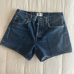 Agolde denim shorts
